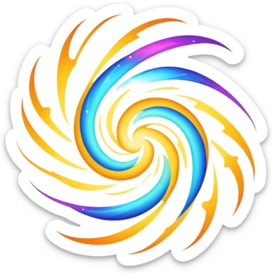 Cosmic frequency sticker