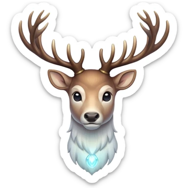 Patronus Stag sticker