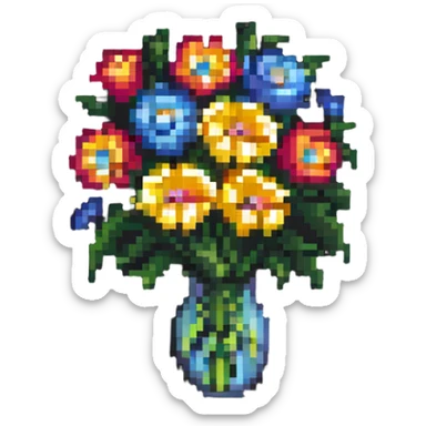 bouquet sticker