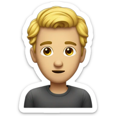 men in doubt sticker