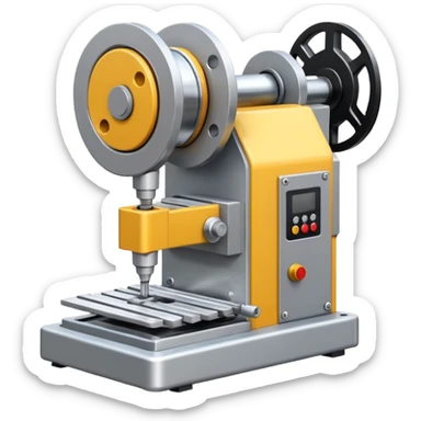 Crea un emoji de una maquina de extrusion sticker