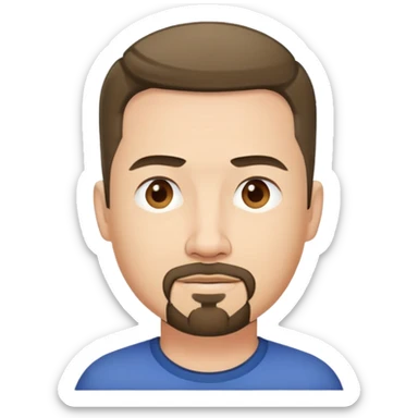 "- Nam
- 40 tuổi
- Da trắng
- Tóc ngắn
- Mặt bình thường
- Râu quai nón" sticker