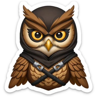 OWL NINJA sticker