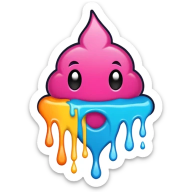 make the word "GOATED" into a hiphop graffiti logo sticker