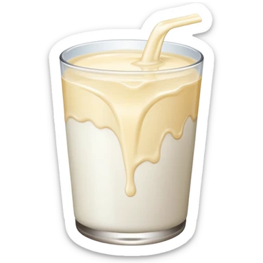 A squirt of milk sticker