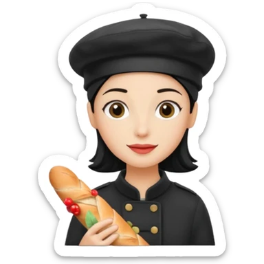 french culture sticker