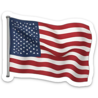 america flag sticker