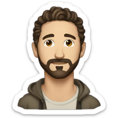 shia labeouf sticker