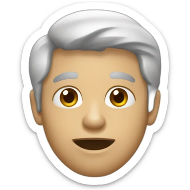 mão aontando sticker