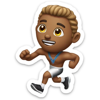 this emoji🏃🏽 running with this ring💍 sticker
