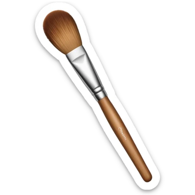 Pincel de maquiagem sticker
