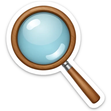 Magnifying Glass sticker