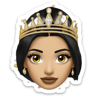 Kylie jenner royal princess jewellery sticker