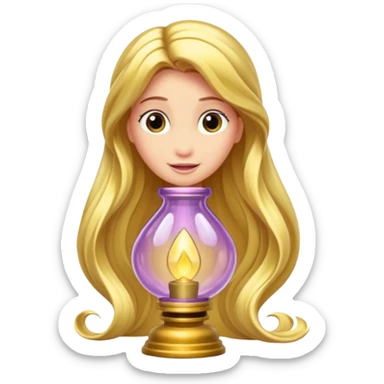 Lanterna da Rapunzel sticker