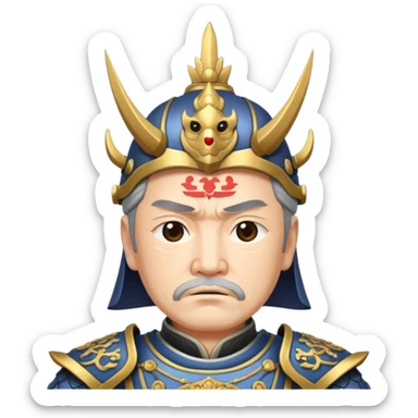 Japanese Castle Lord sticker
