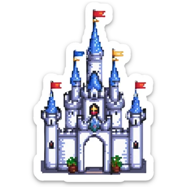 magic castle school sticker