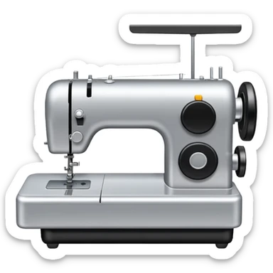 Creame un emoji de una maquina de coser sticker