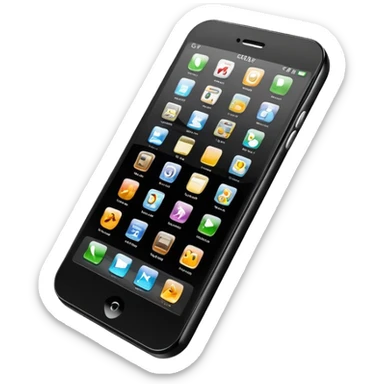 smartphone, modern cell phone sticker