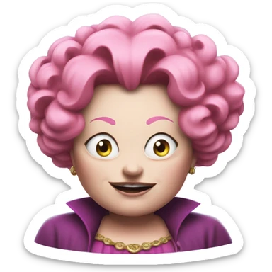 Fat villain Big Mom Charlotte Linlin sticker