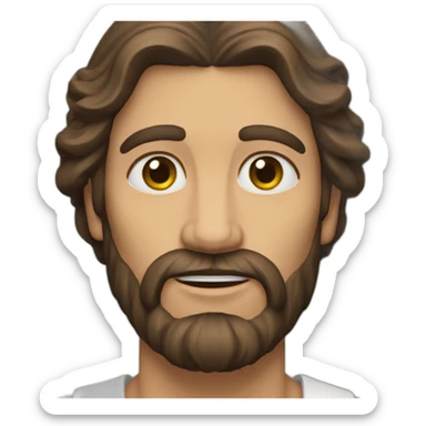 Jesucristo mar de Galilea  sticker