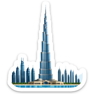 Burj Khalifa sticker