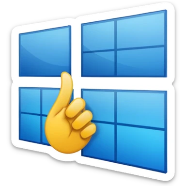 Windows 10 sticker