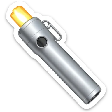 battery torch  sticker