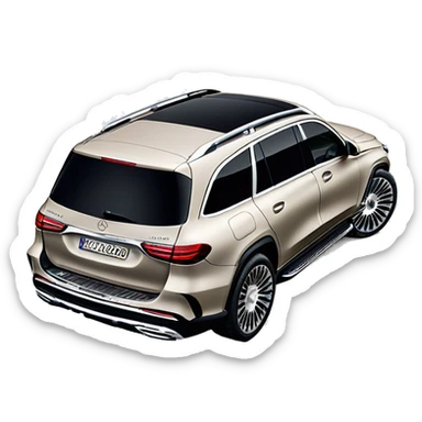 mercedes maybach gls 2022 sticker