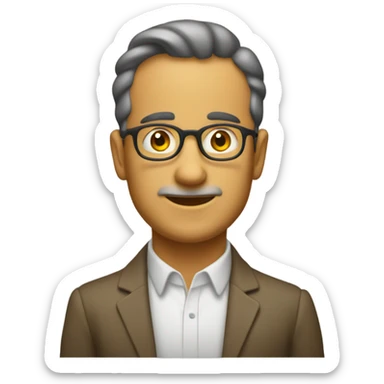 single old fashioned thin vertical frame sticker