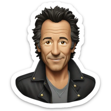 bruce springsteen sticker