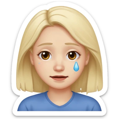 sad emoji with bruise under eye
no i would like skmilar to smiling face holding up tears sticker