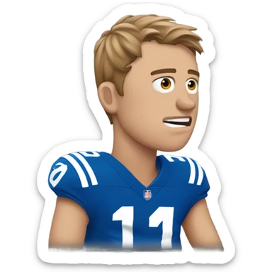 Josh allen crying sticker