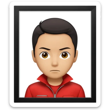 Tokyo in Money Heist, realistic sticker