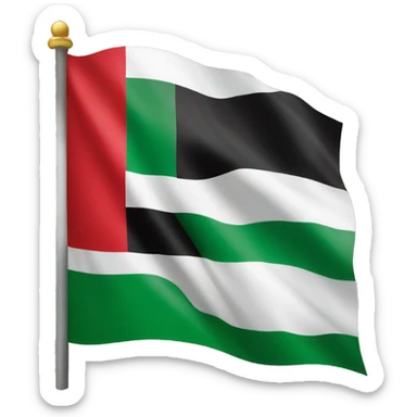 uae flag sticker