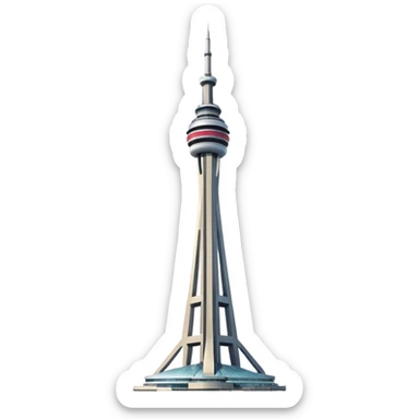 CN Tower sticker