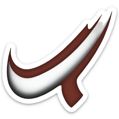 Nike swoosh  sticker