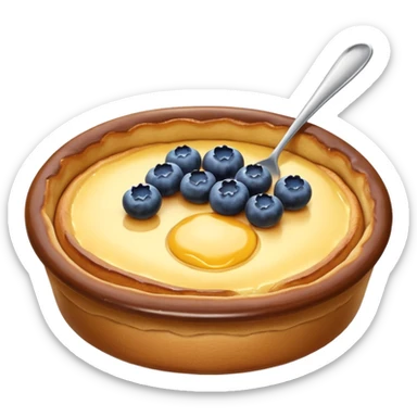 bluebery dutch baby sticker