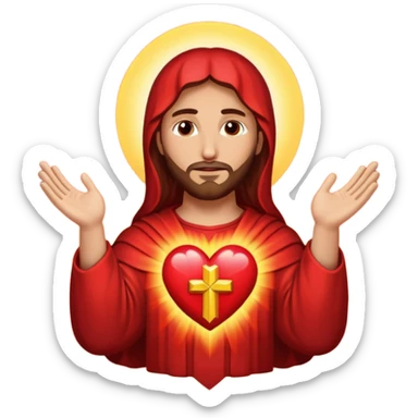 sagrado corazón de Jesús  sticker