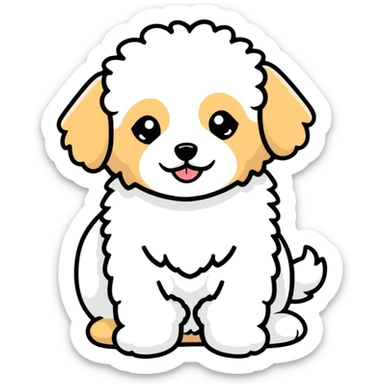 Maltipoo sticker