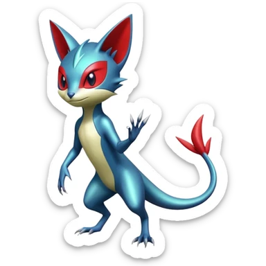 Shiny Exotic Bisharp-Sneasel-Scizor-Hybrid-Creature sticker