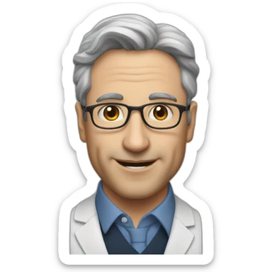 David Katz, Professor at Brandeis University sticker