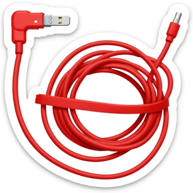 a red slash (🚫) over a cable with with the text "NOT GENUINE" sticker