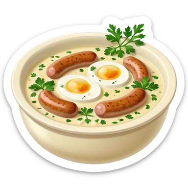polish zurek soup sticker
