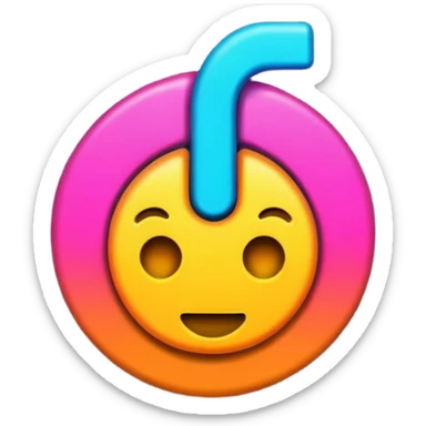 artistic sign sticker