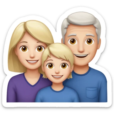 pasando tiempo con mis padres sticker