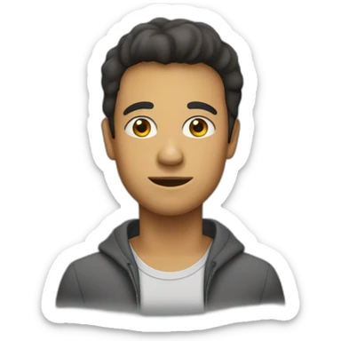 une personne qui ne sait pas sticker