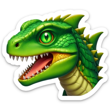 mutant lizards sticker