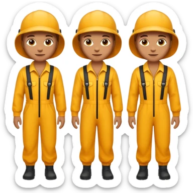 Erstelle mir einen Fallschirmspringer im emoji style sticker