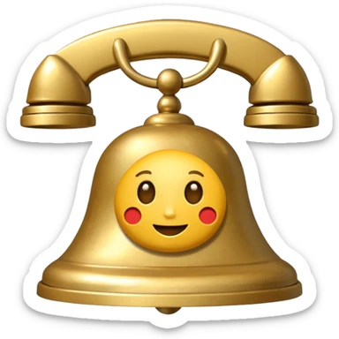 reception bell sticker