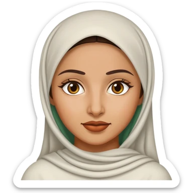 Algerian woman sticker